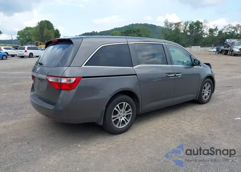 2011 Honda Odyssey Ex-L from USA, damaged, VIN 5FNRL5H69BB047407